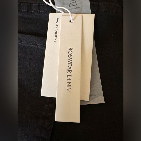 Roswear black denim capris - Picture 6 of 6